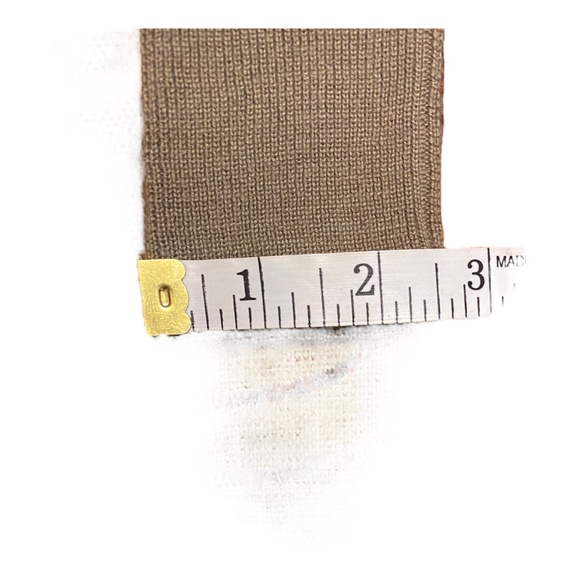 Vintage wool blend embroidered roses sweater szS - Picture 8 of 16